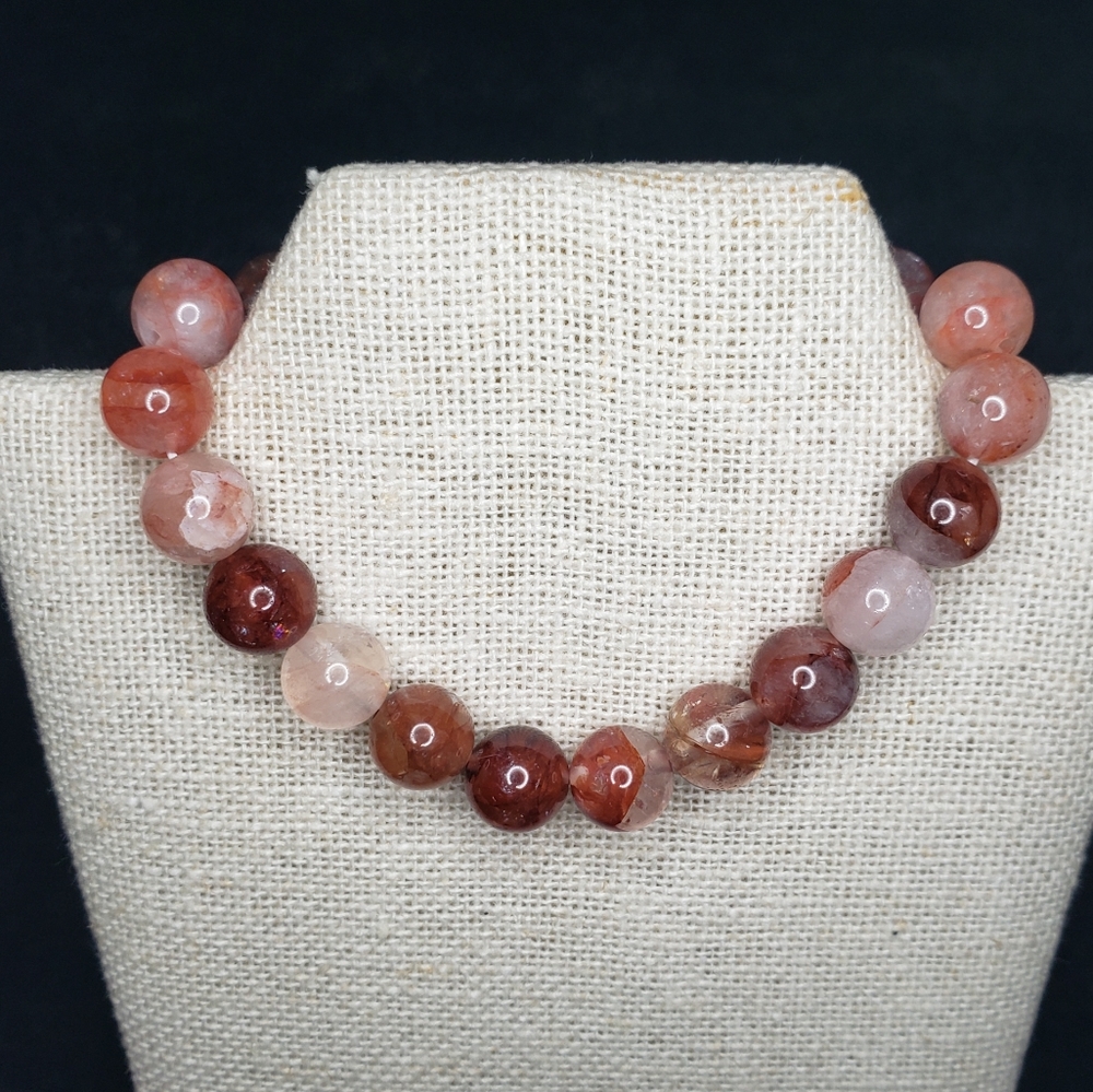 Fire quartz bracelet